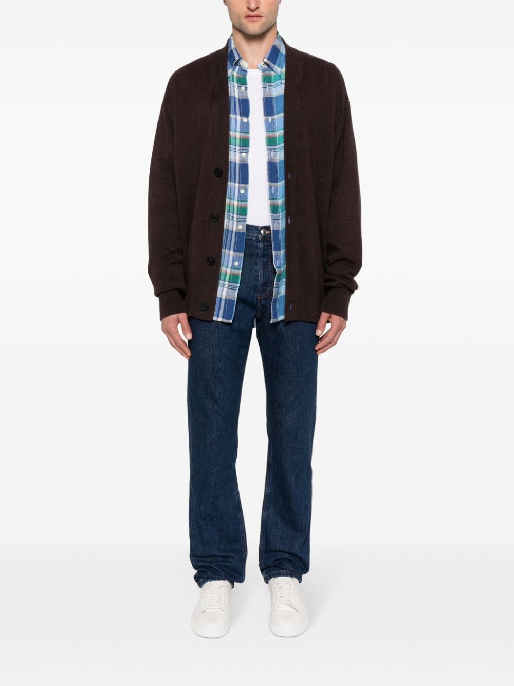 high-rise straight-leg jeans - 2
