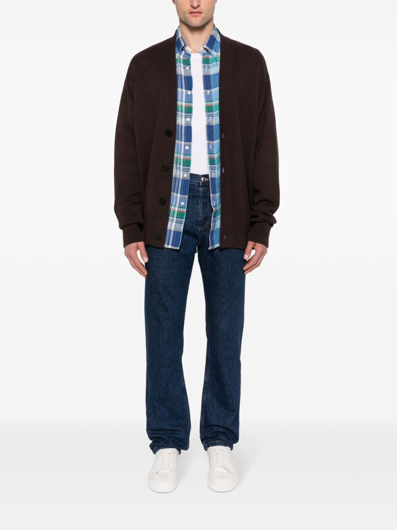 A.P.C. high-rise straight-leg jeans outlook