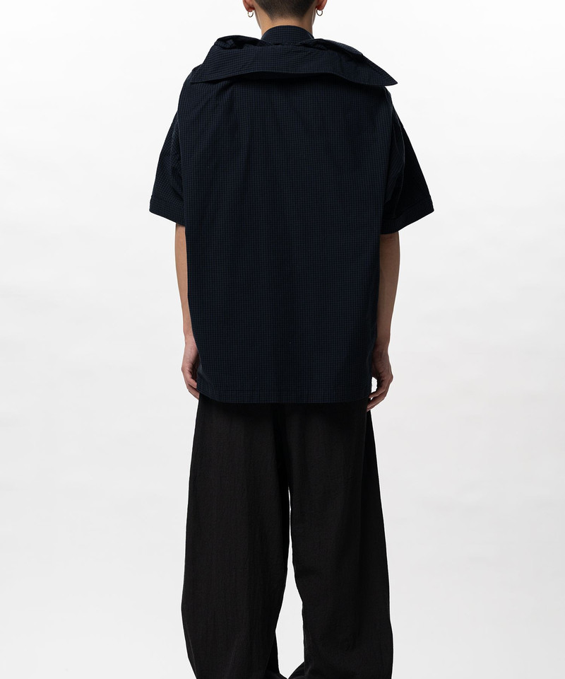 Sleeve Layered Check Shirt 13
