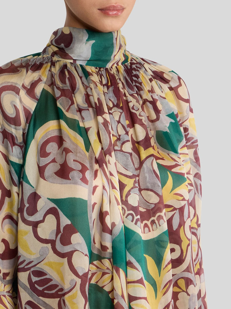Etro SILK BLOUSE WITH SILK SCARF outlook
