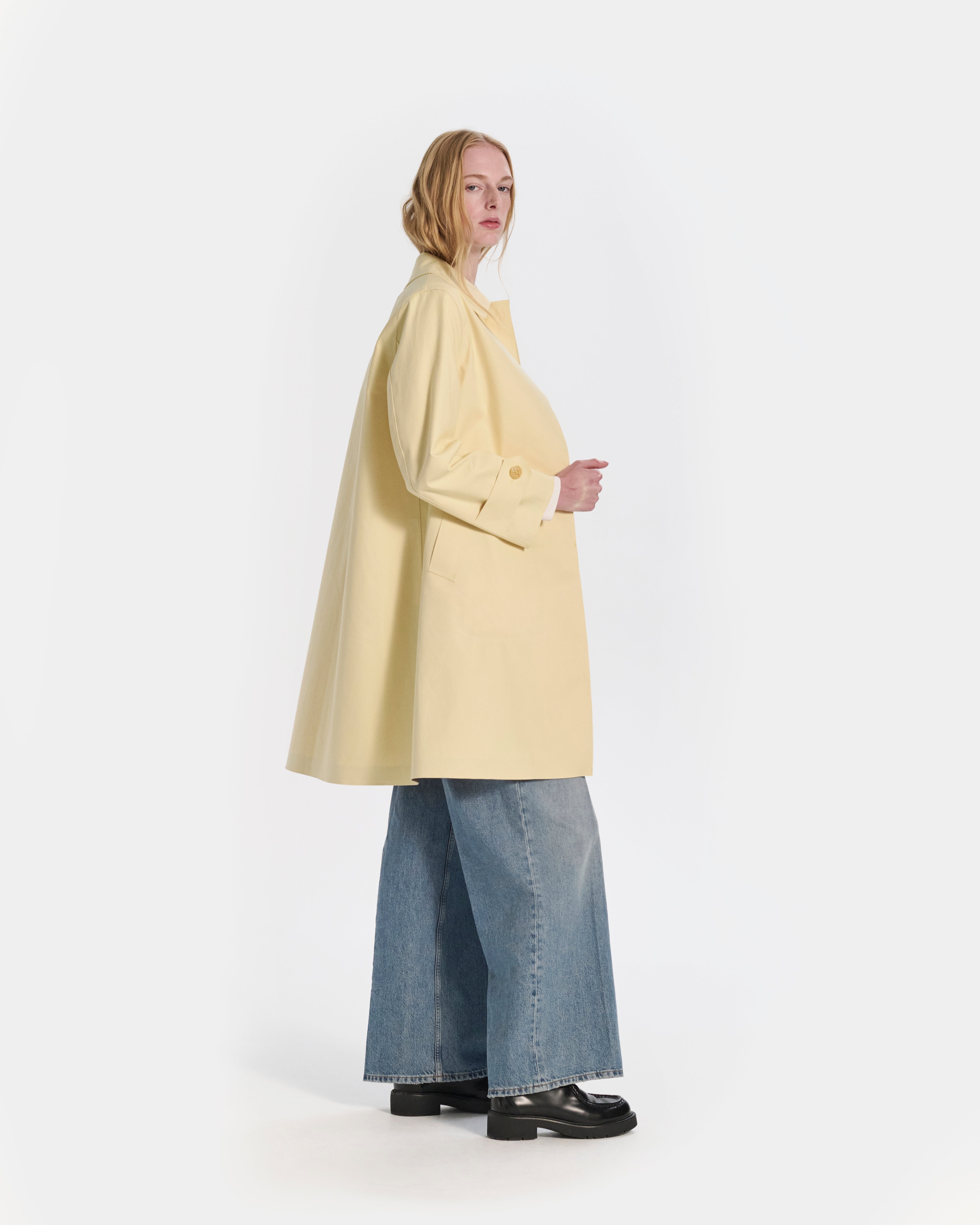 Banton Rubberised 3/4 Length Coat - 4