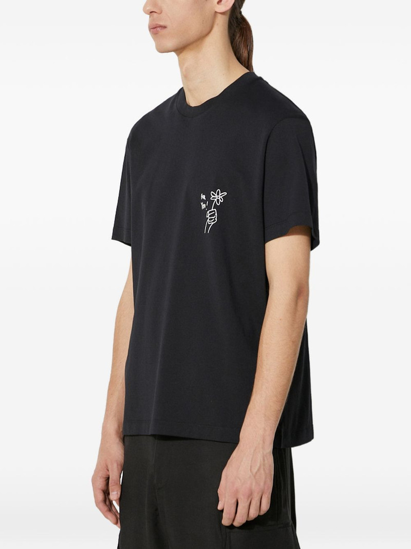 floral-print T-shirt 3
