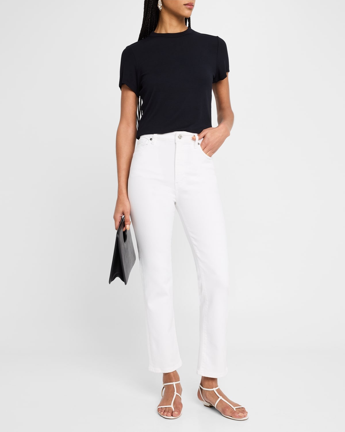 The Pencil Crop Jeans - 2