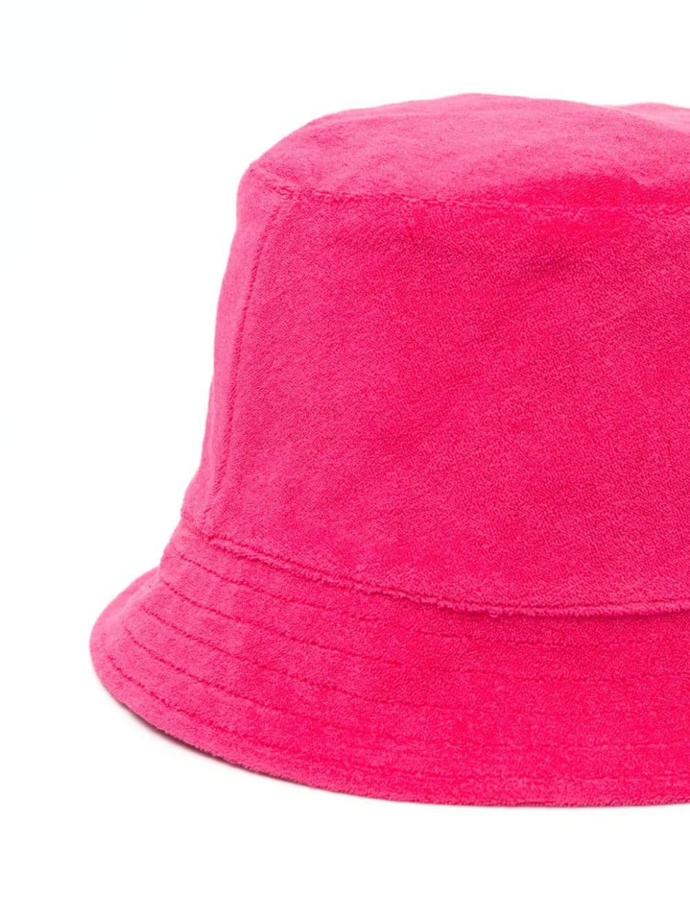 reversible logo-patch bucket hat - 2