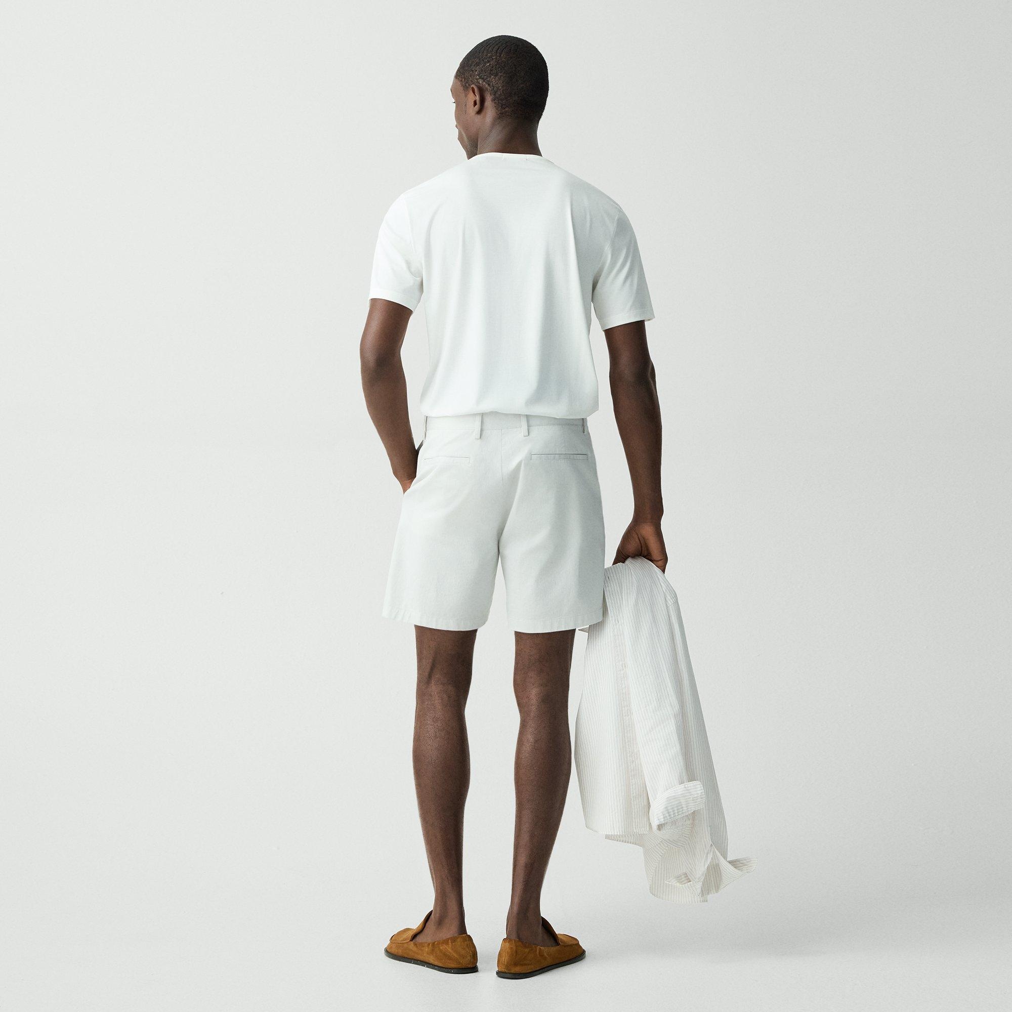 Zaine Short in Stretch Cotton - 4