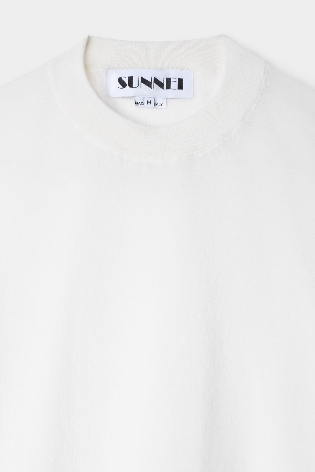 KNIT LONGSLEEVE T-SHIRT / white - 6