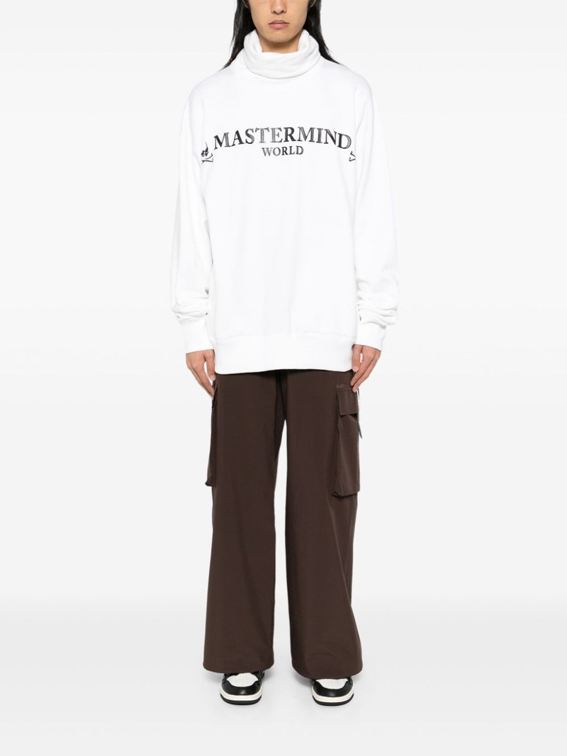 MASTERMIND WORLD logo-print hoodie outlook