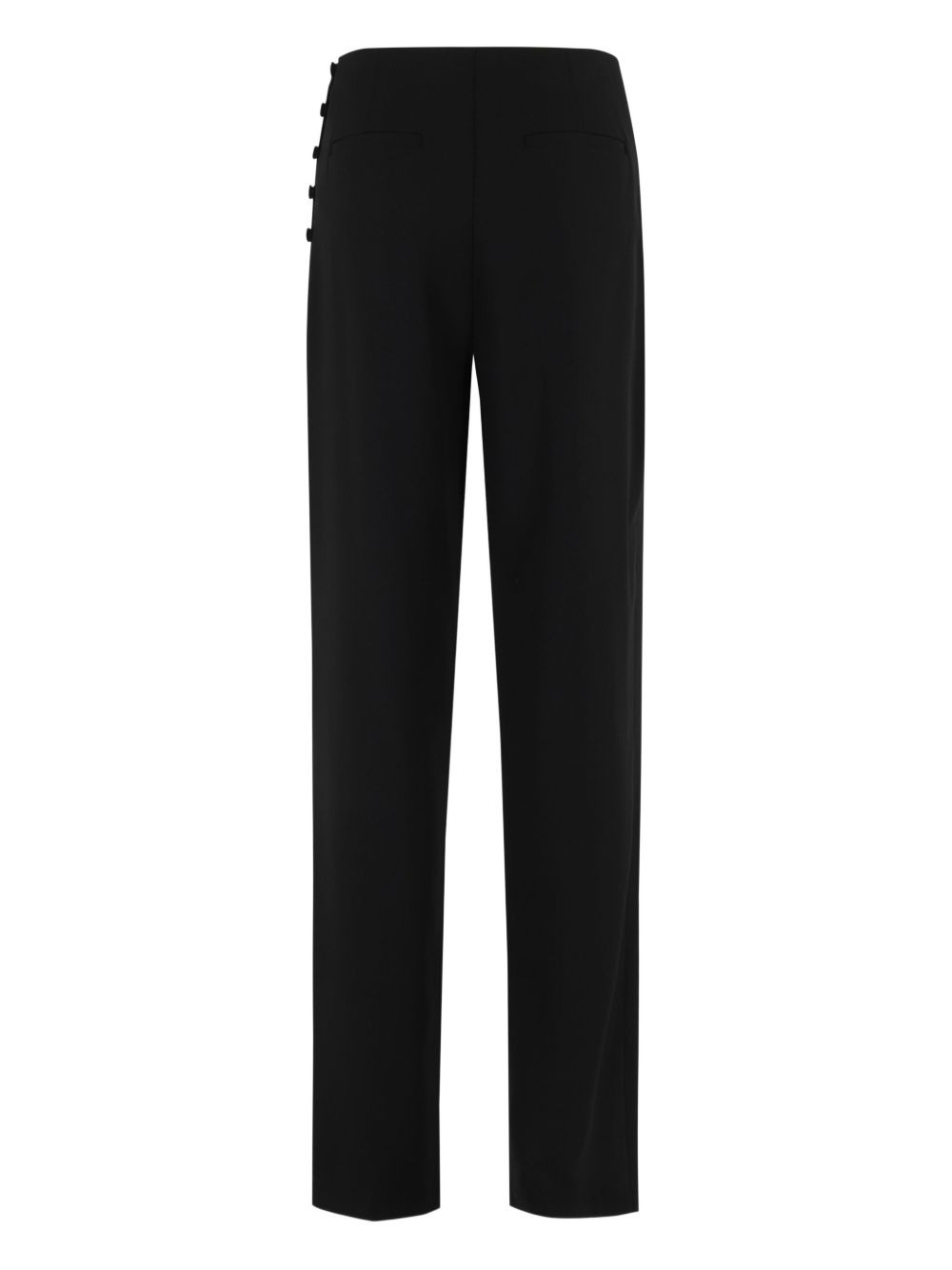 button-detailed trousers - 2