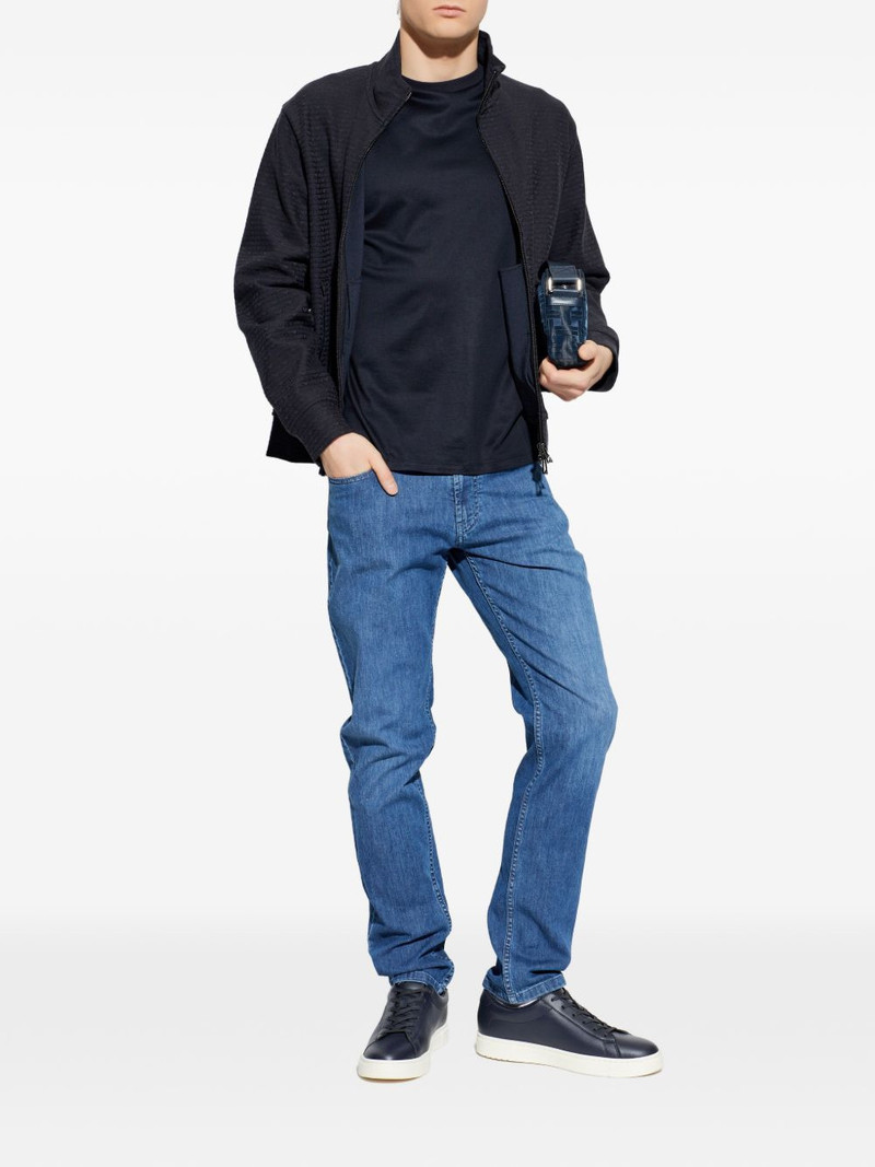 EMPORIO ARMANI logo plaque jeans outlook