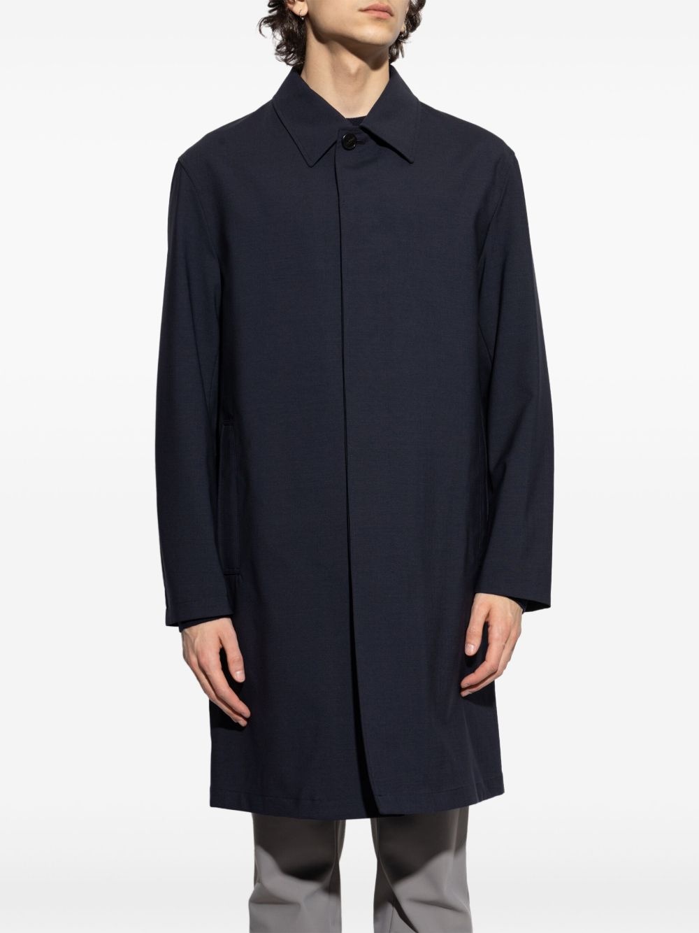 single-breasted overcoat - 3
