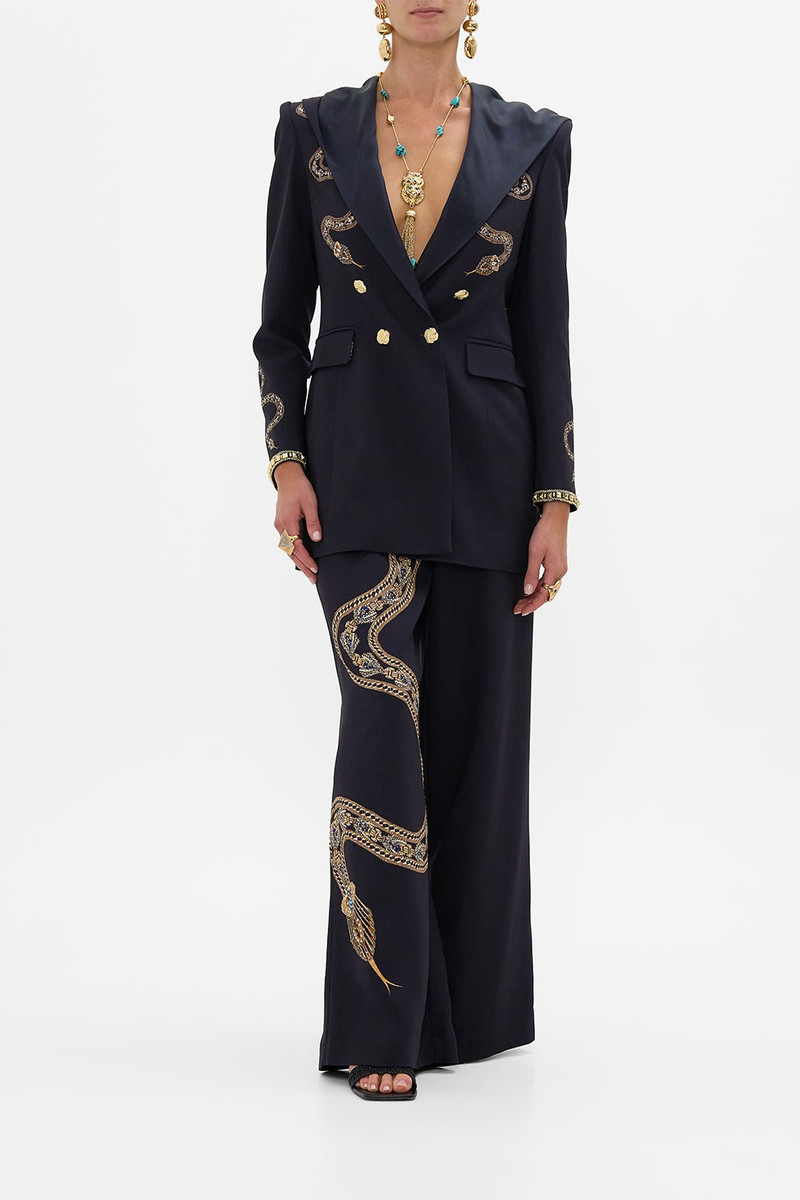 CAMILLA TAILORED JACKET WITH HOOD outlook