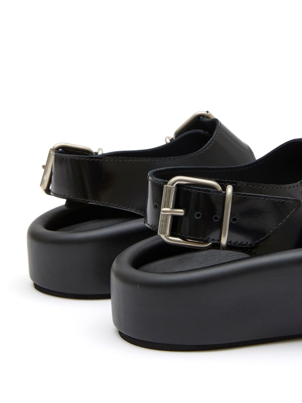 slingback leather sandals - 4