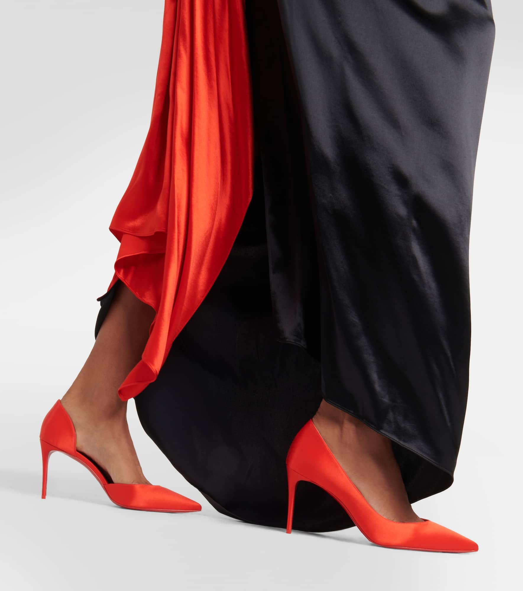 Iriza silk-satin pumps - 4