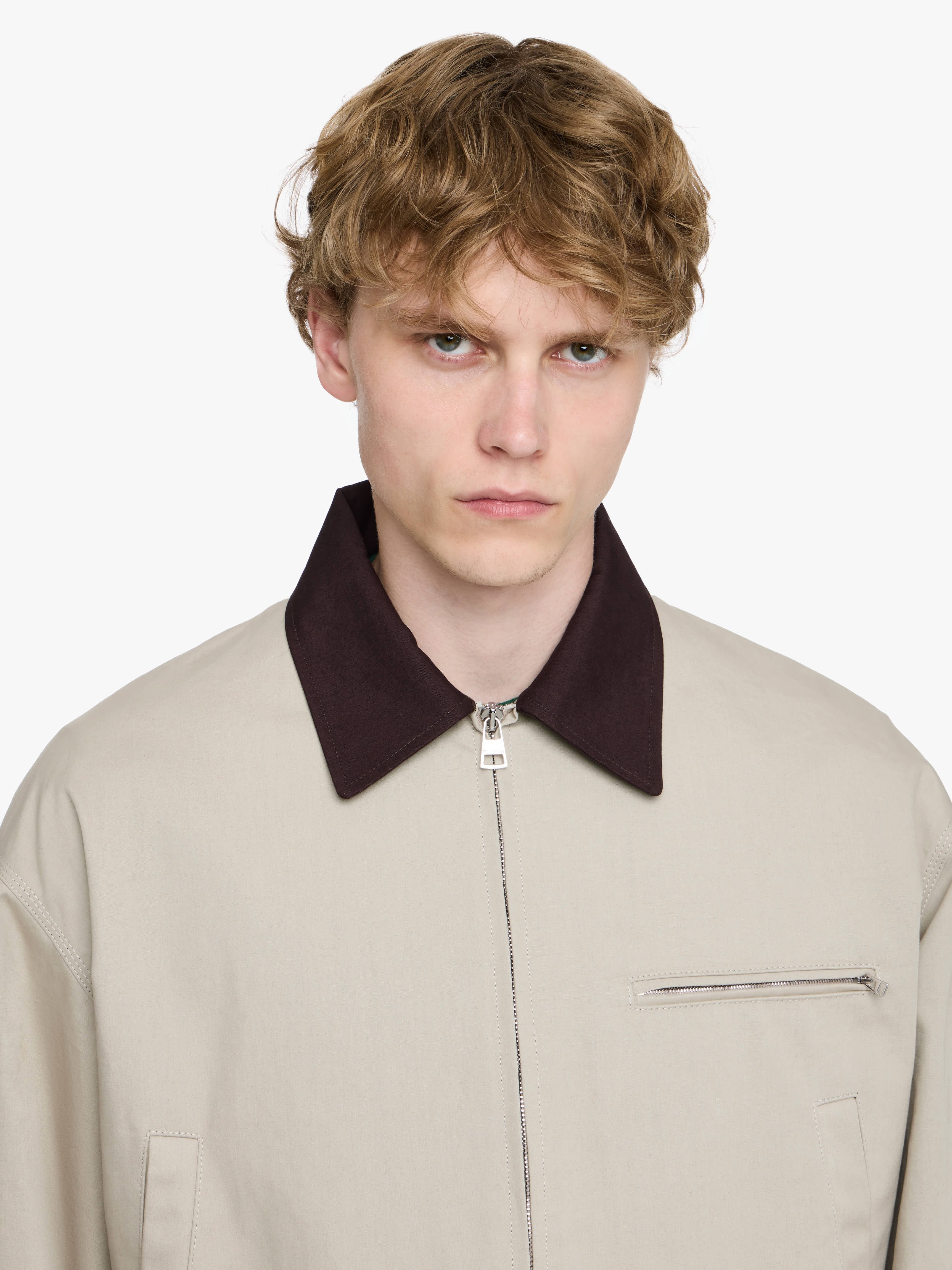 CURVED HEM WORKWEAR JACKET - 4