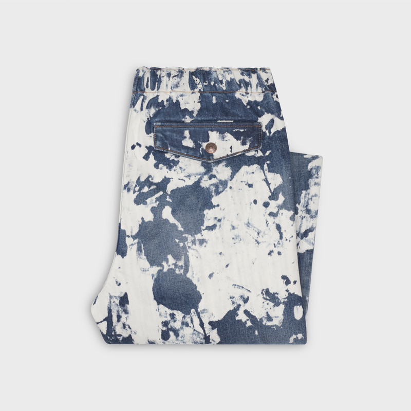 CELINE JOGGING JEANS IN BLEACHED DENIM outlook