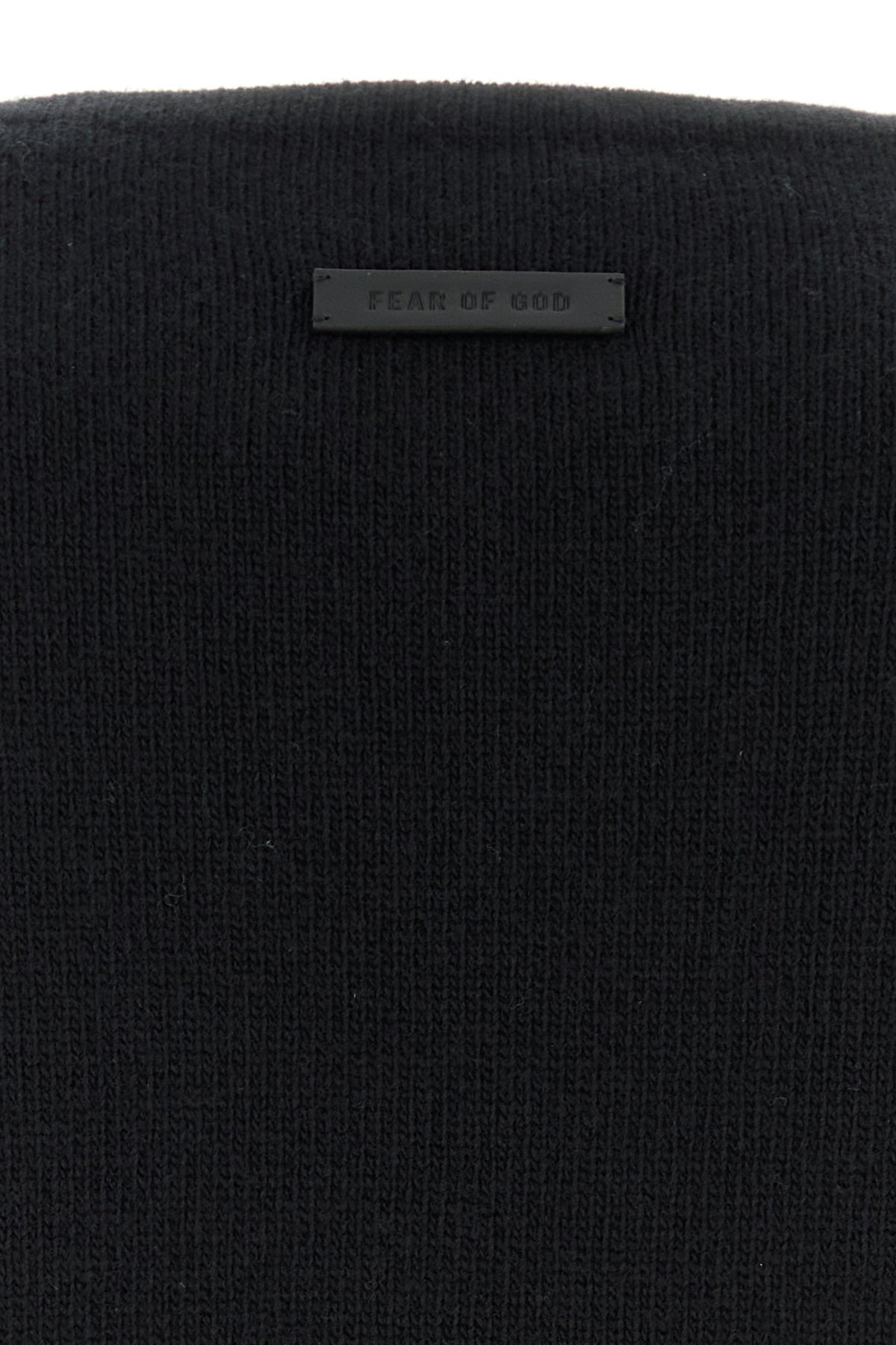 Black wool oversize sweater - 3
