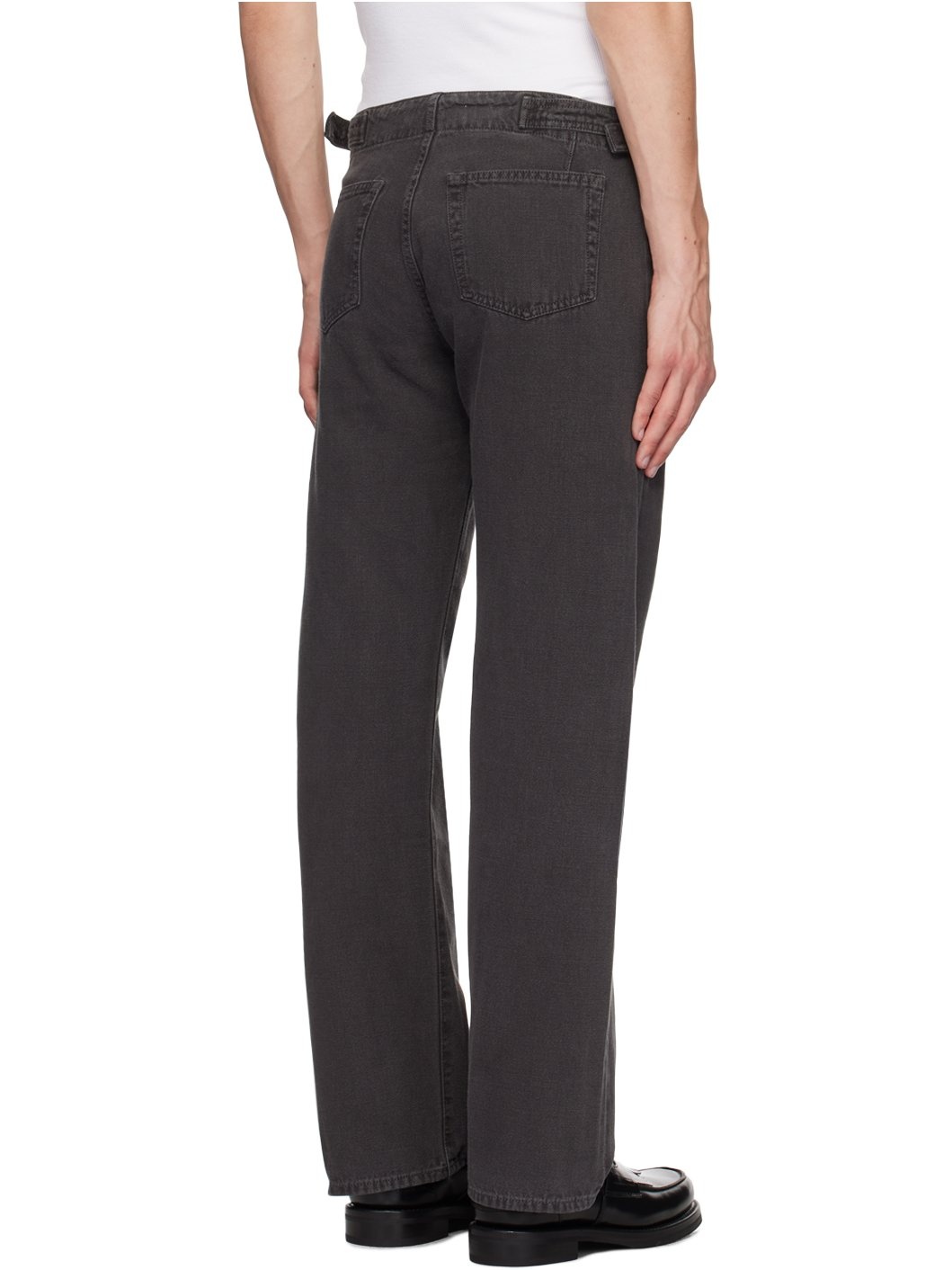 Black Trucker Trousers - 3