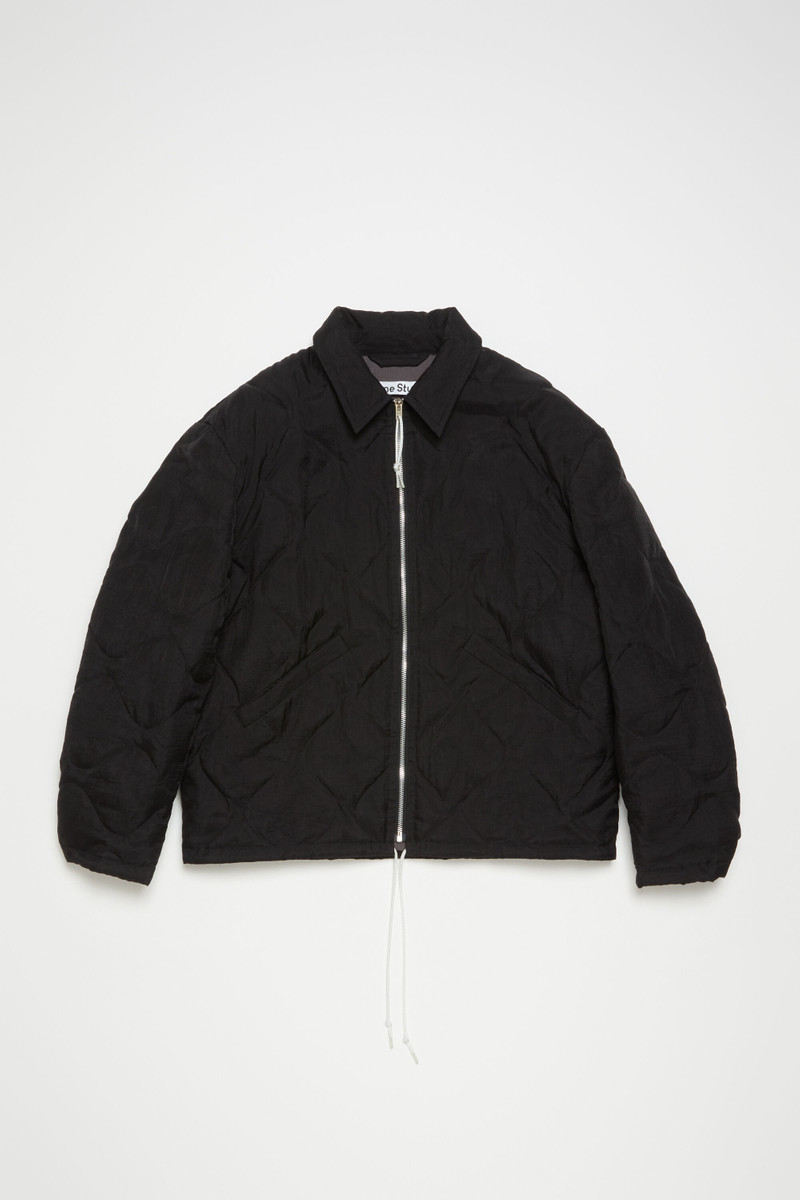 Padded quilted jacket - Black 6