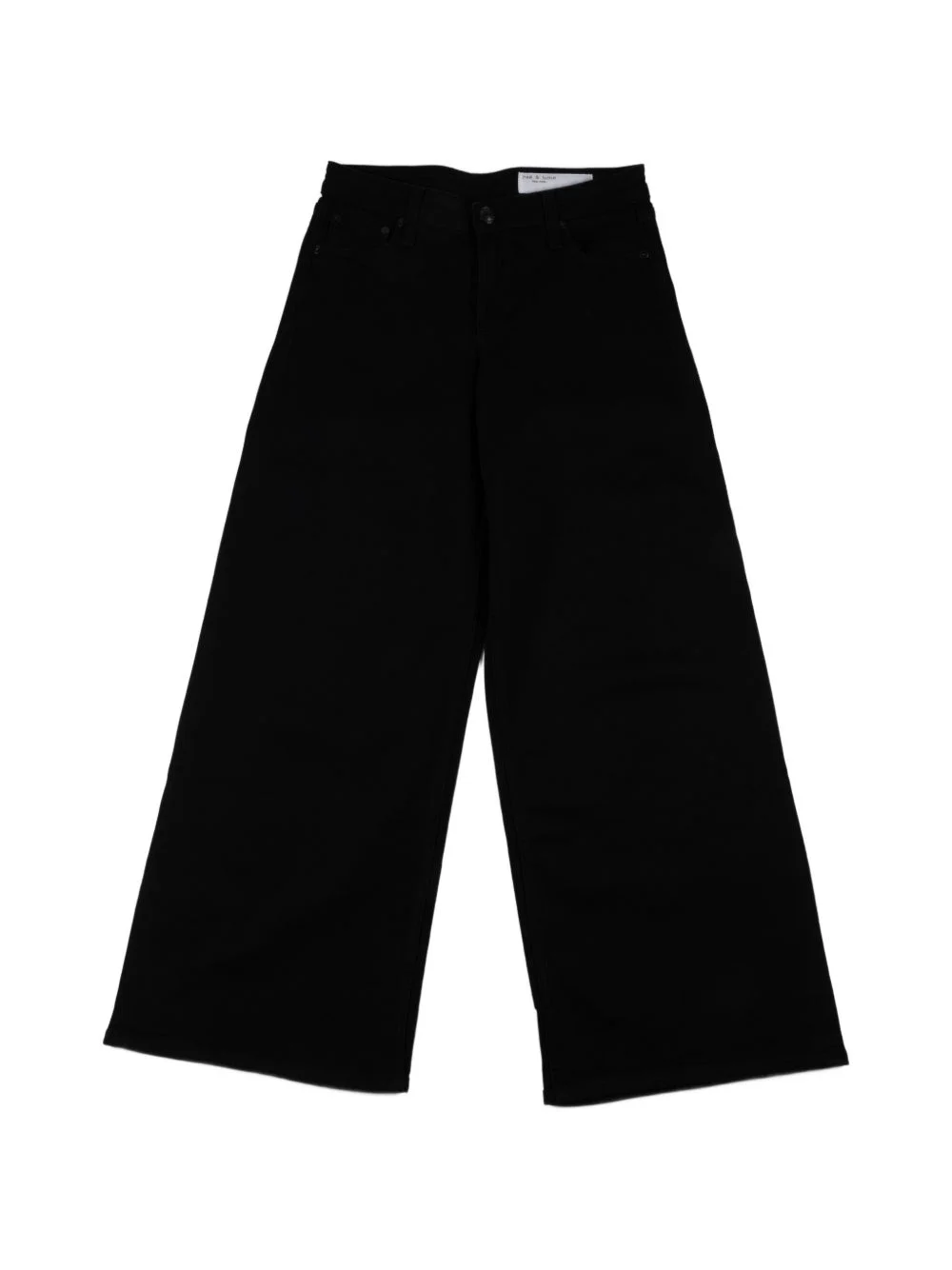 Aiden low-rise wide-leg jeans - 1