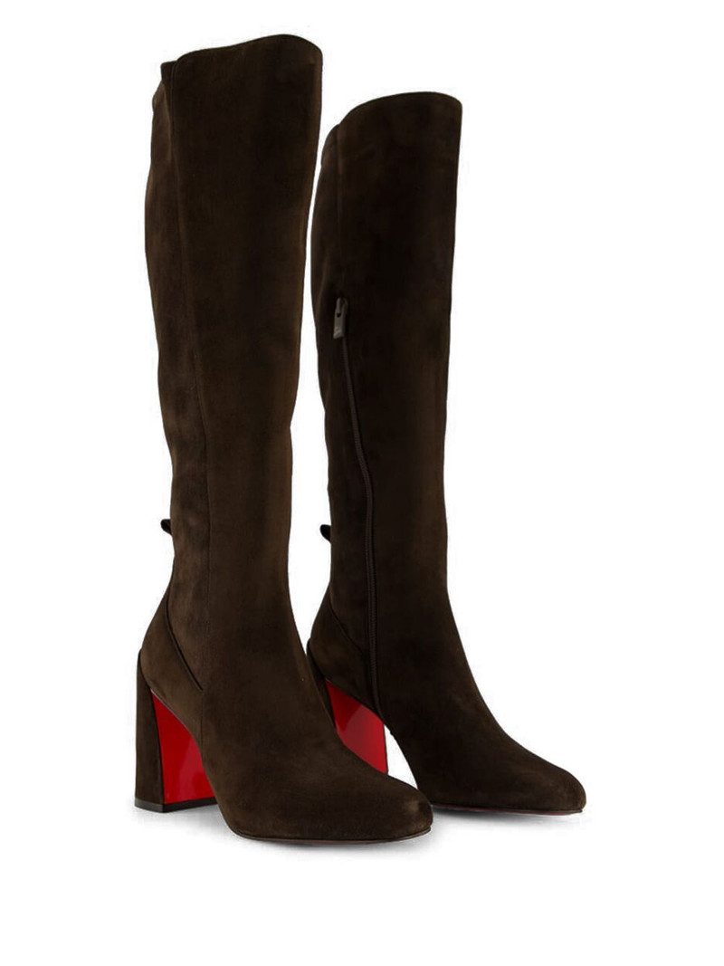 Christian Louboutin 85mm Jane Botta zip-up boots outlook