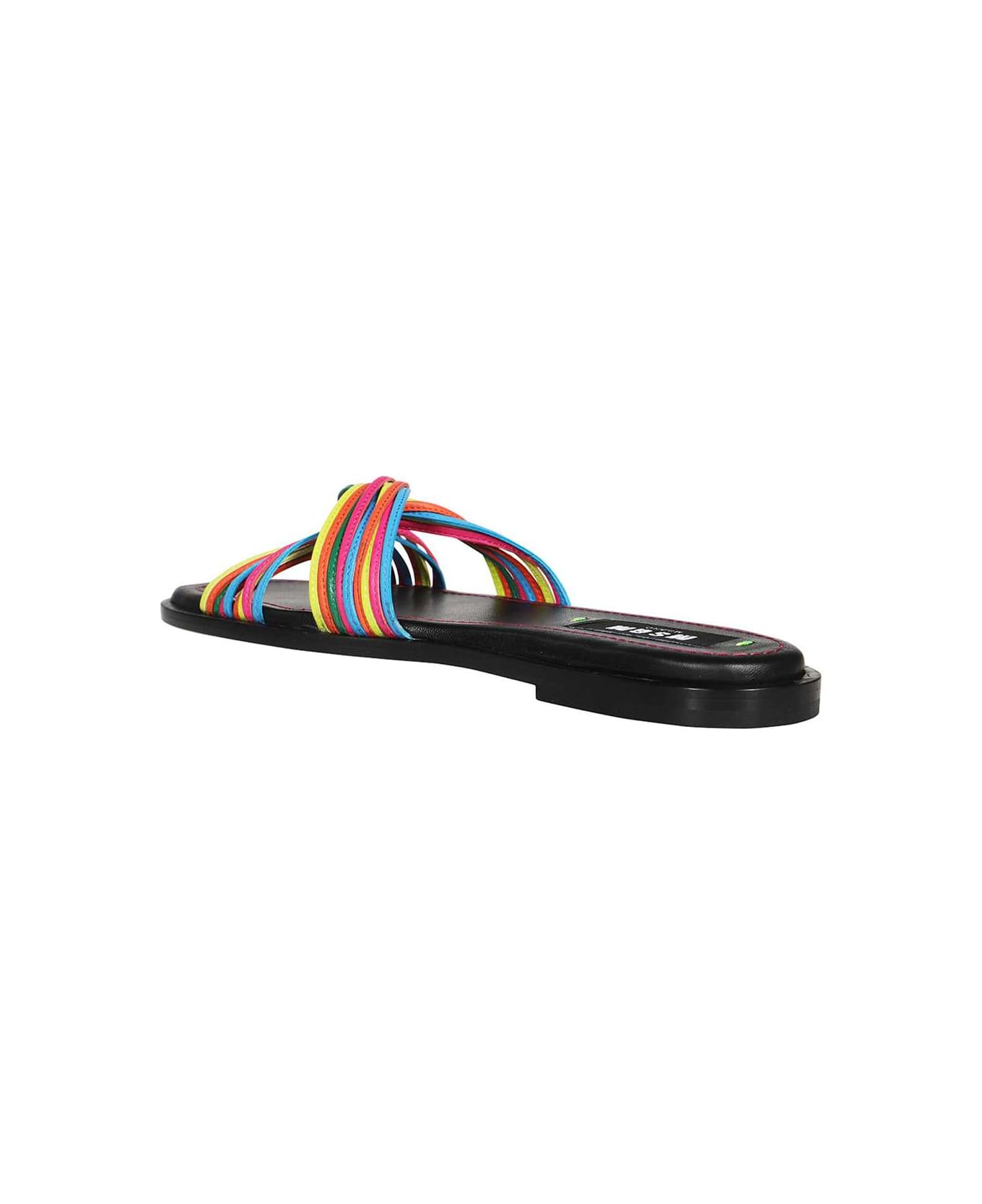 Leather Slides - 3