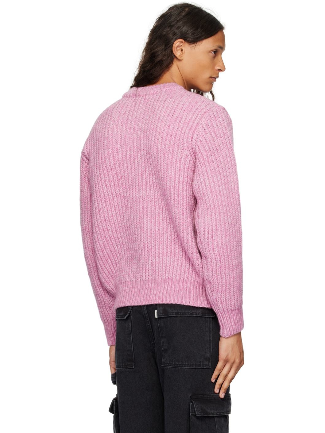 Pink Chunky Sweater - 3