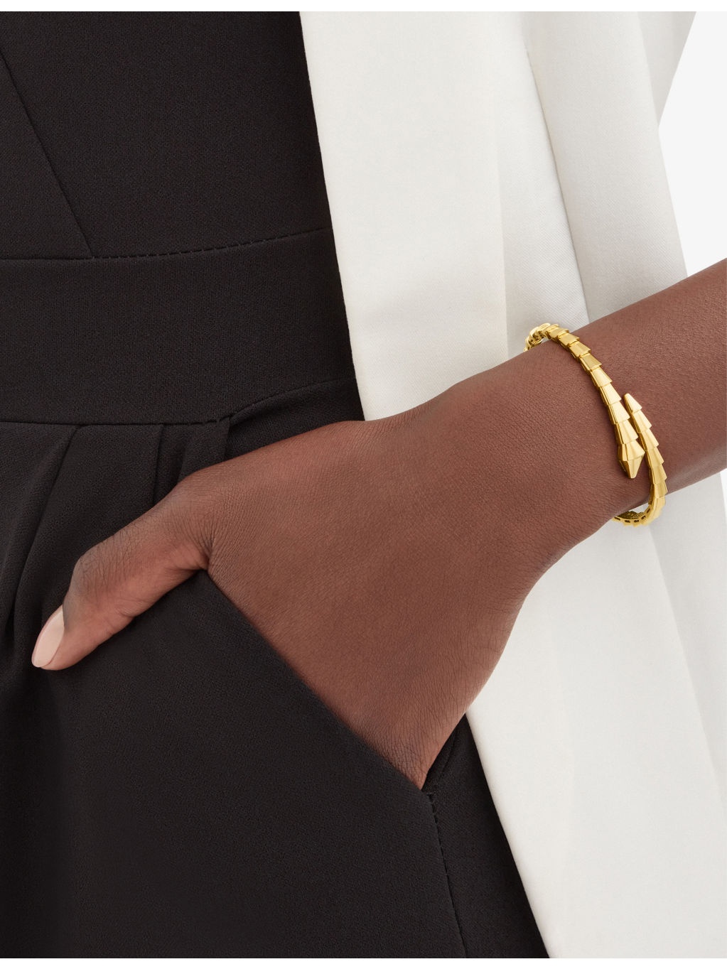 Serpenti Viper 18ct Yellow-Gold Bracelet - 4