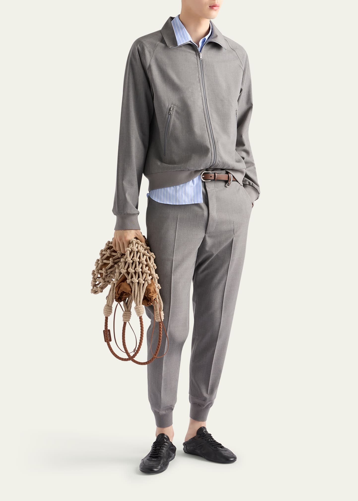 Men's Hybrid Wool Joggers - 2