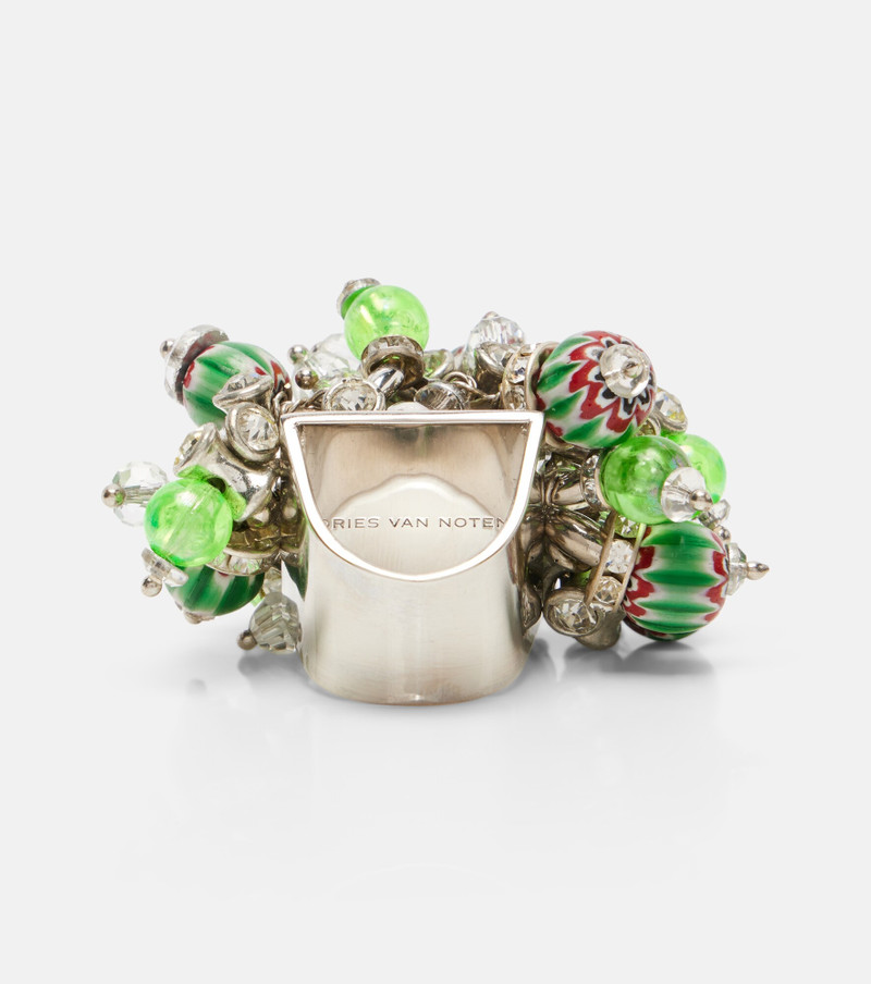 Crystal-embellished ring 5
