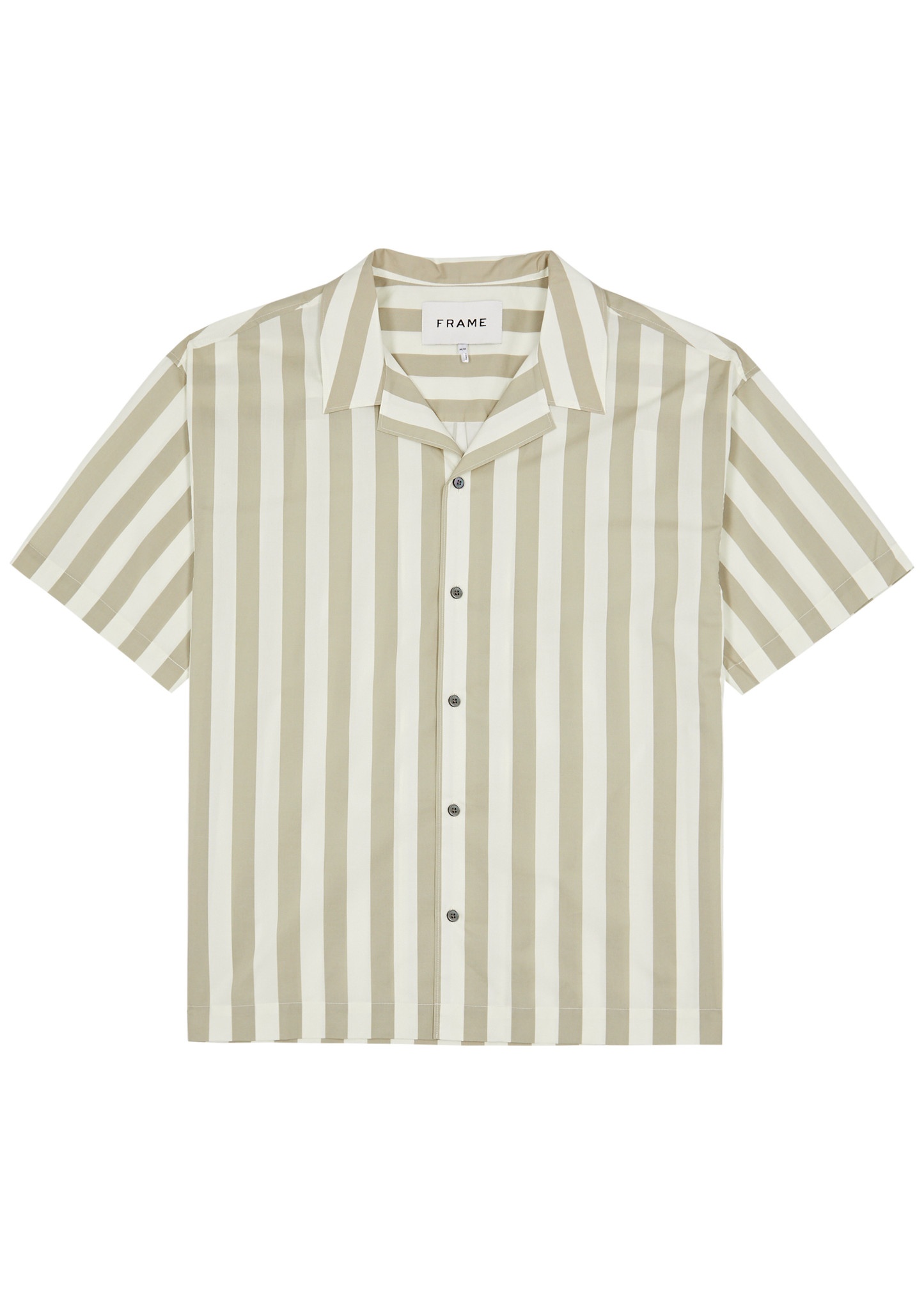 Striped cotton shirt - 1