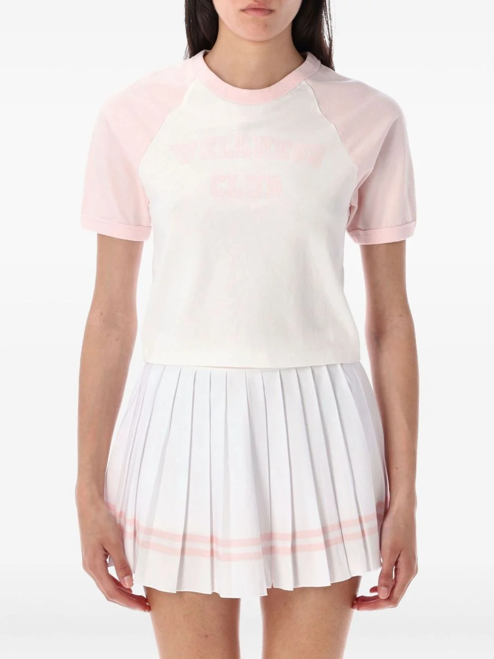 Wellness Club raglan-sleeve T-shirt - 1