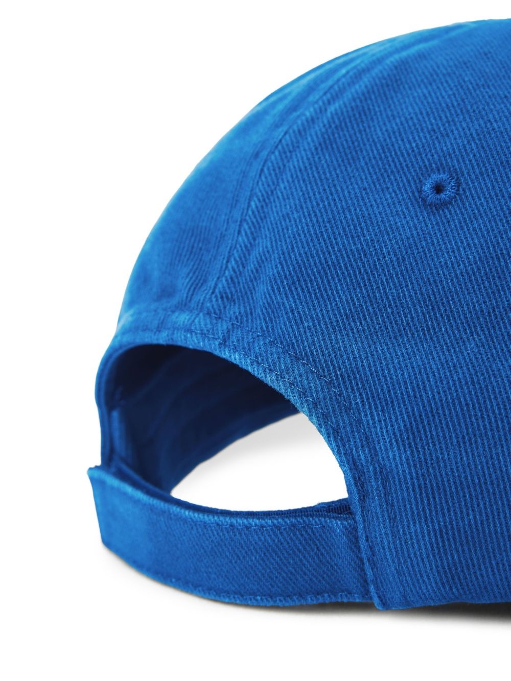 logo-embroidered distressed baseball cap - 2