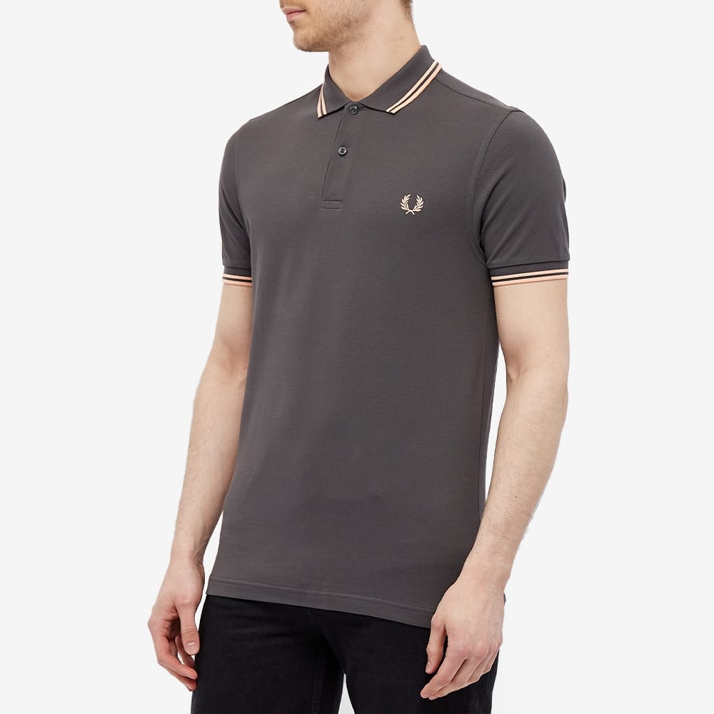 Fred Perry Slim Fit Twin Tipped Polo - 4