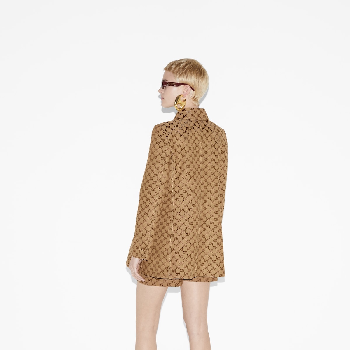GG canvas coat - 4