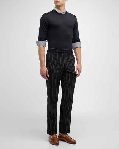 Ralph Lauren Men's Gregory Hand-Tailored Striped Trousers outlook