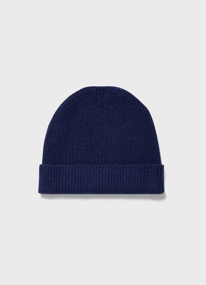 Cashmere Ribbed Hat 1