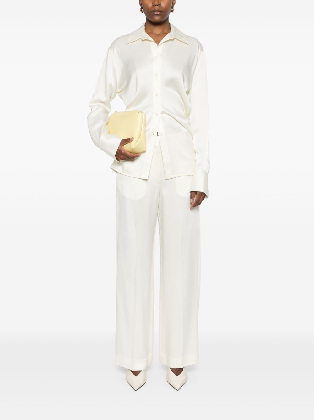 slouch-waist shirt - 2