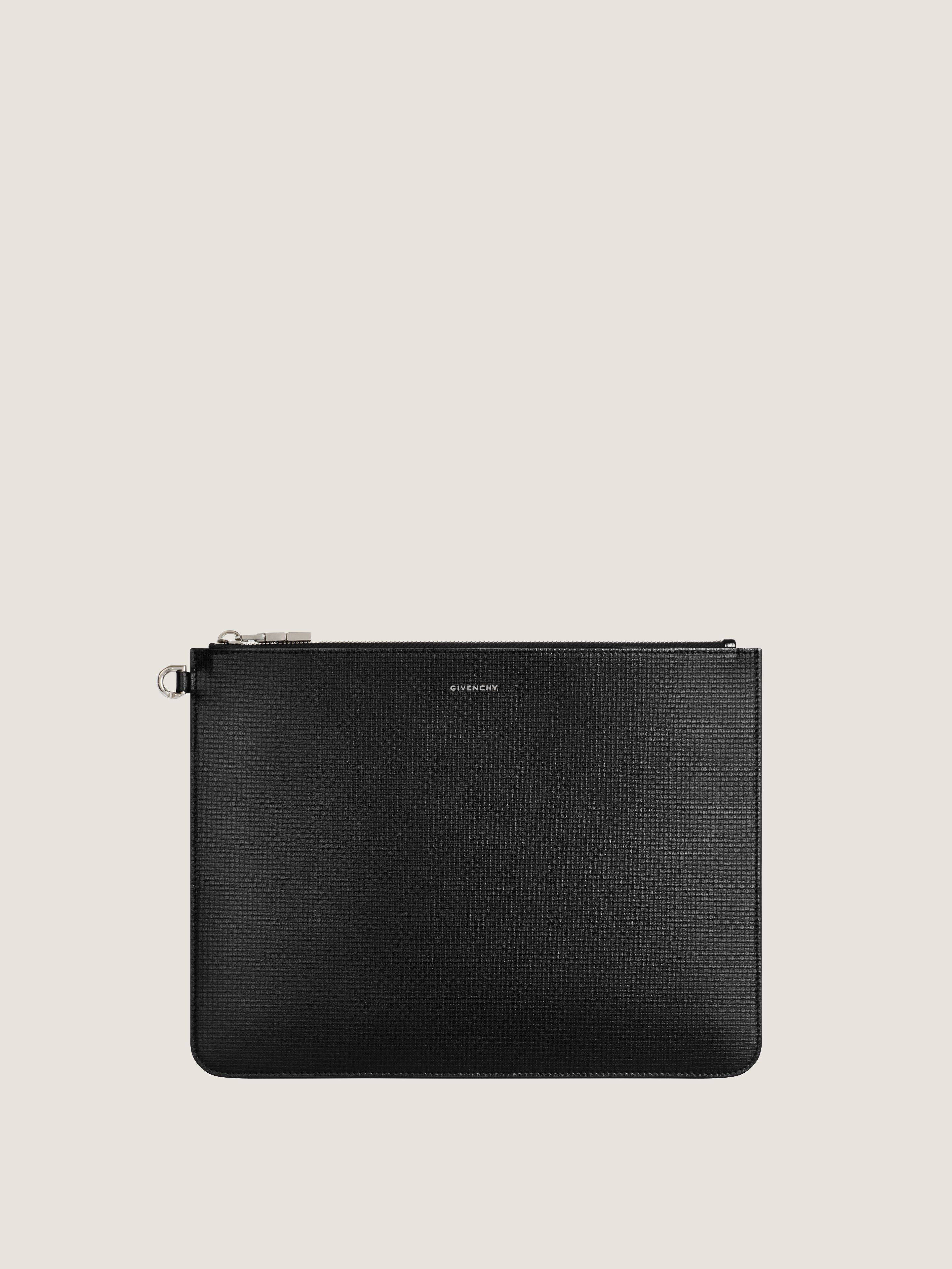 LARGE GIVENCHY POUCH IN 4G CLASSIC LEATHER - 1
