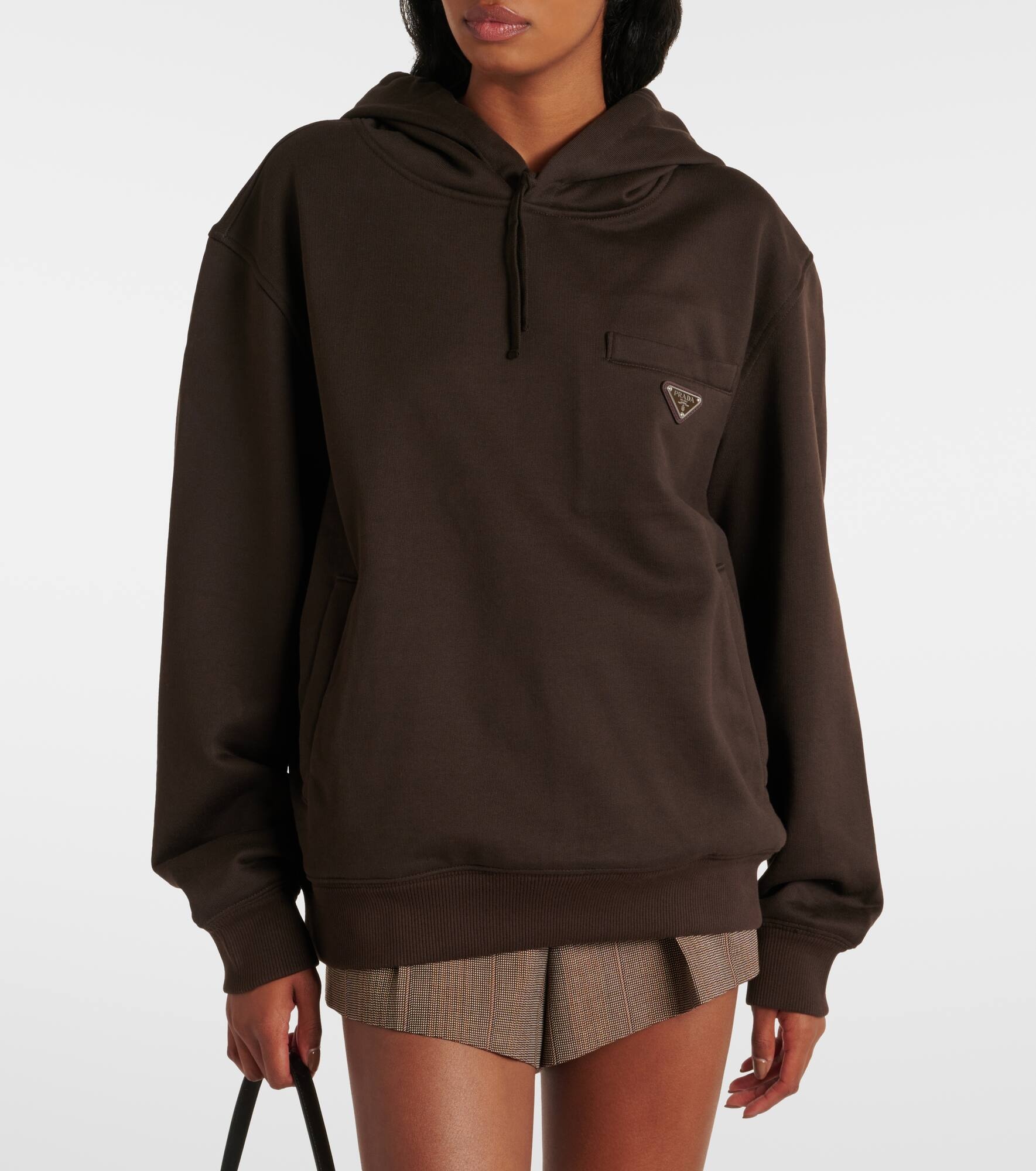 Oversized cotton hoodie - 4