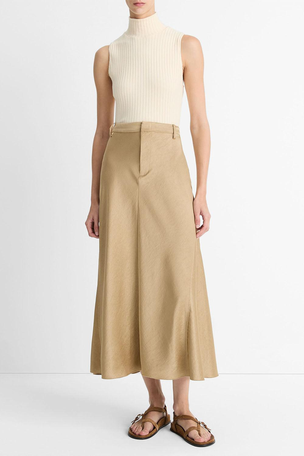 Sleeveless Turtleneck - Chalk - 4