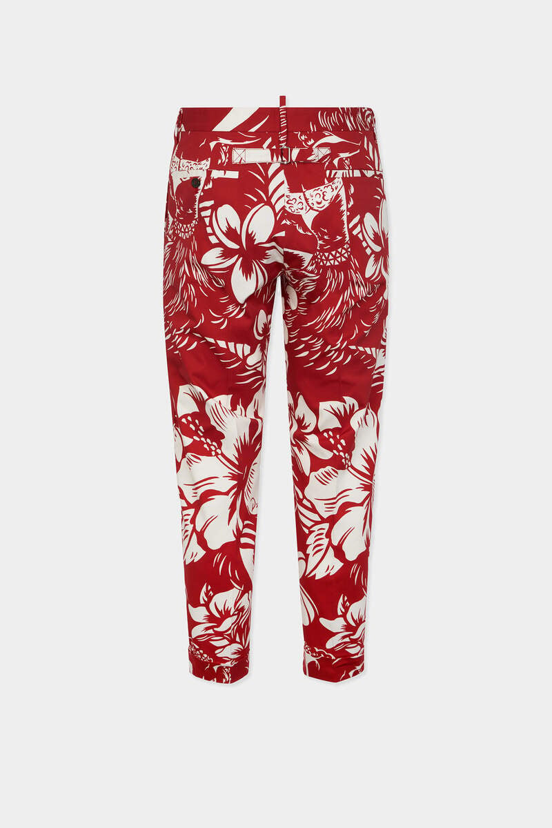 DSQUARED2 DANCING FLOWERS COTTON PANT outlook