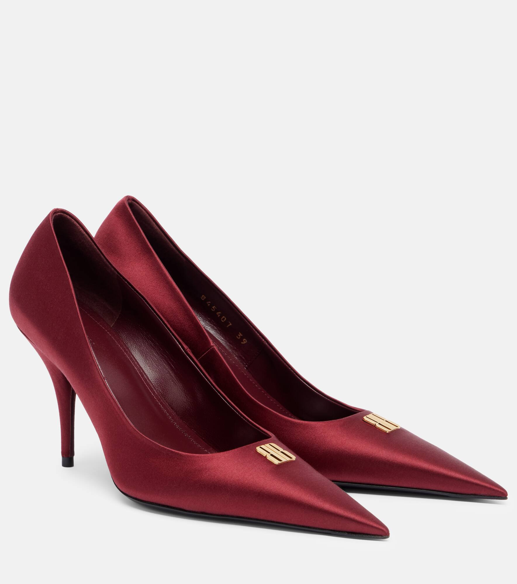 Avenue 90 satin pumps - 1