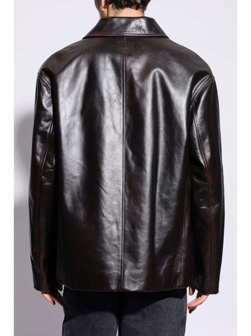 nappa leather jacket - 4
