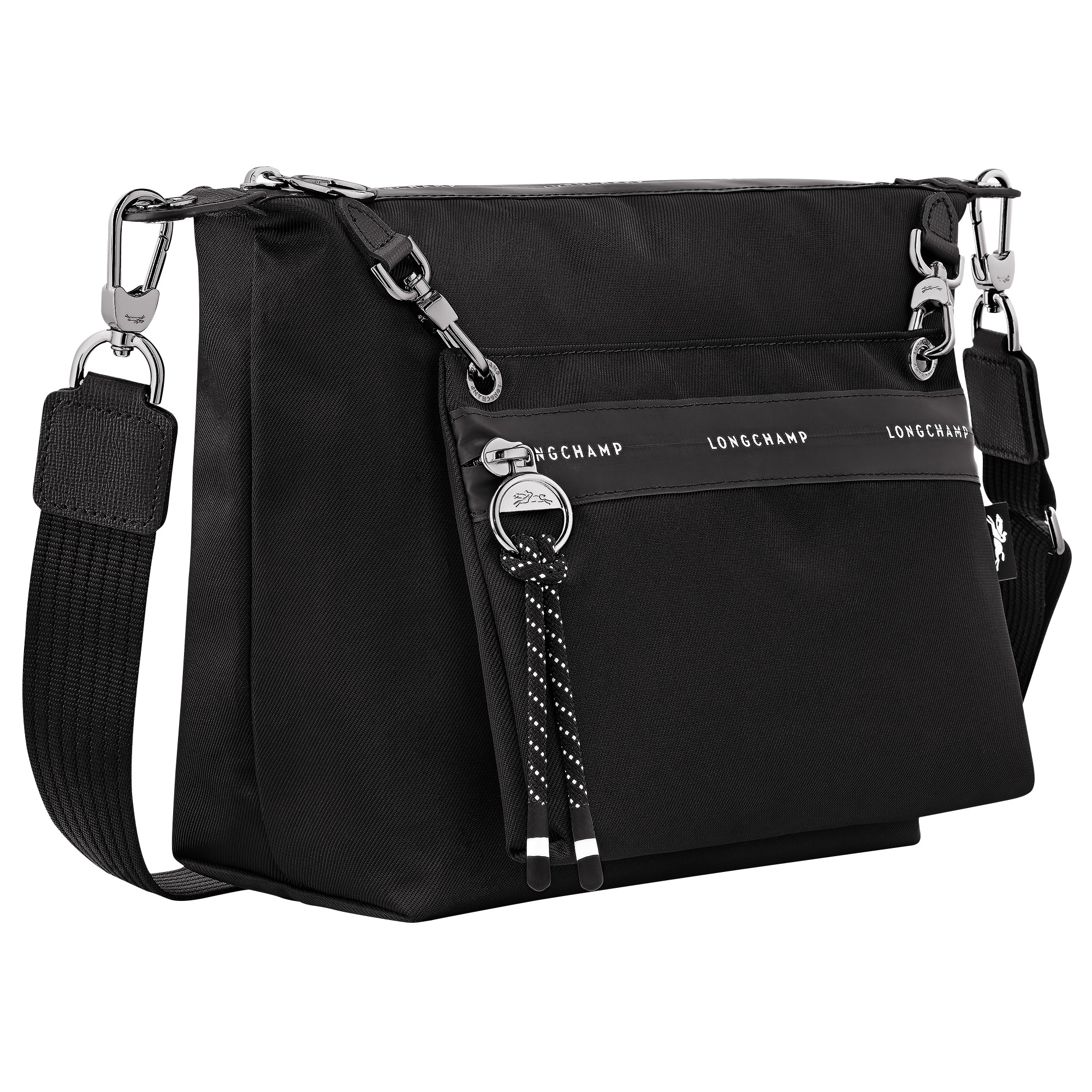 Le Pliage Energy S Crossbody bag Black - Canvas - 3