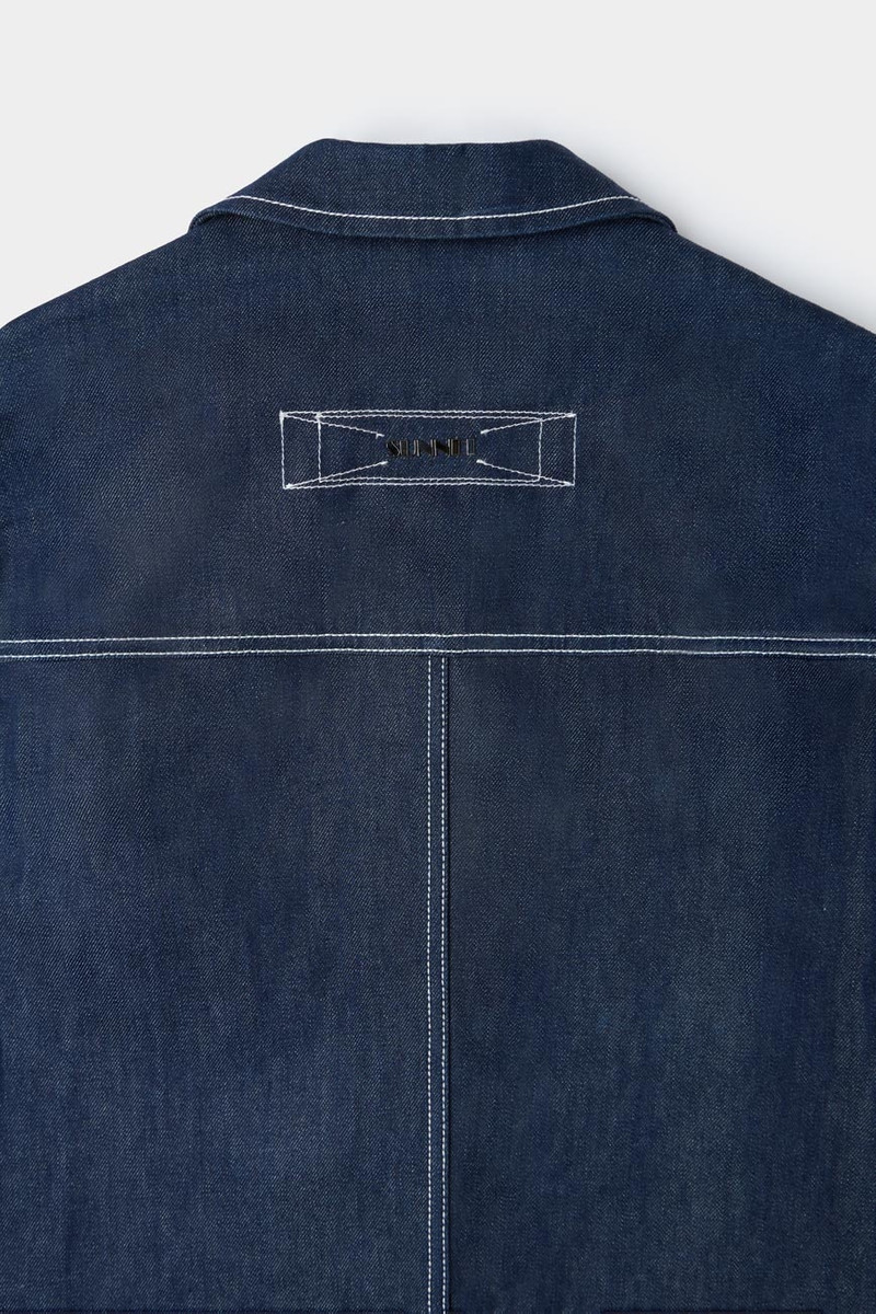 UTILITY BLAZER / dark blue 5