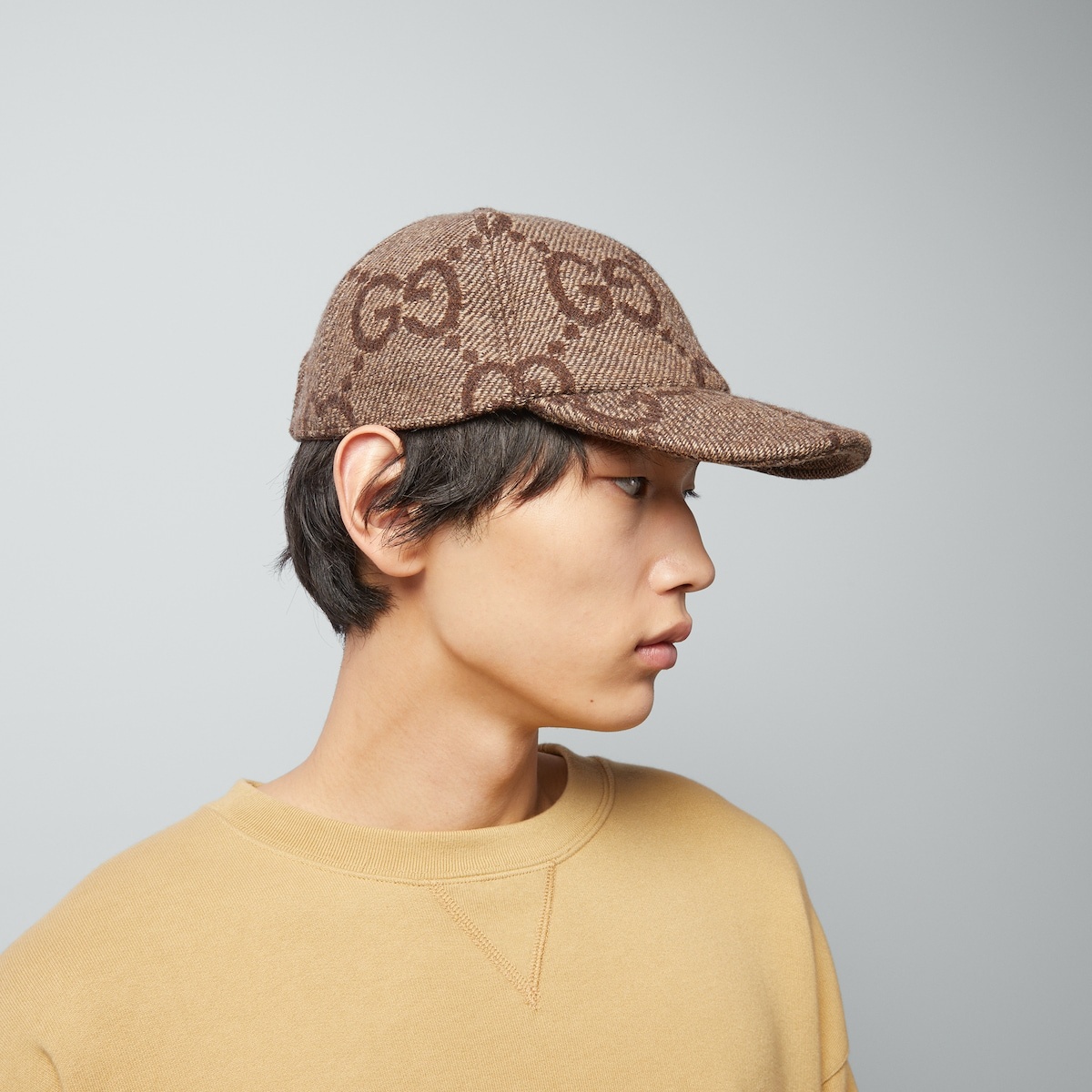 Jumbo GG wool baseball hat - 3