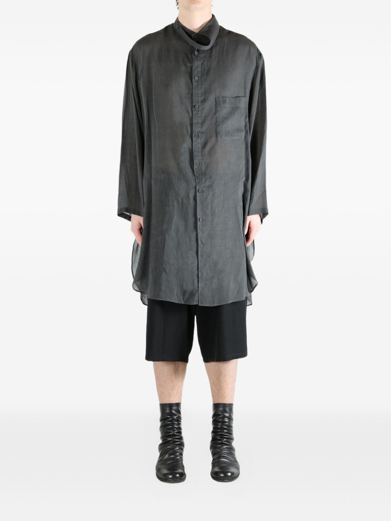 Yohji Yamamoto front-pocket shirt outlook