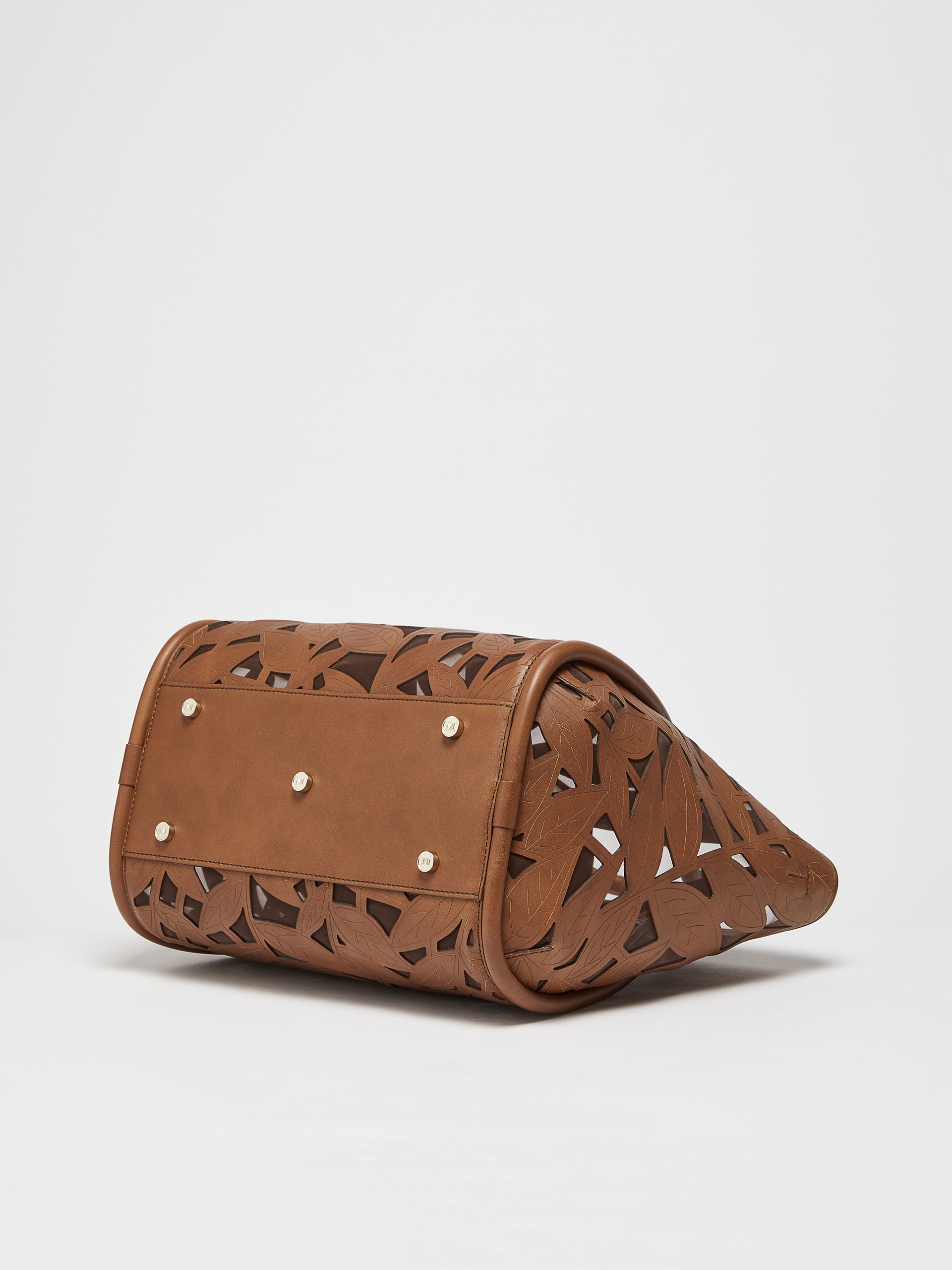 MARINELEAF Marine tote bag in carved leather - 4