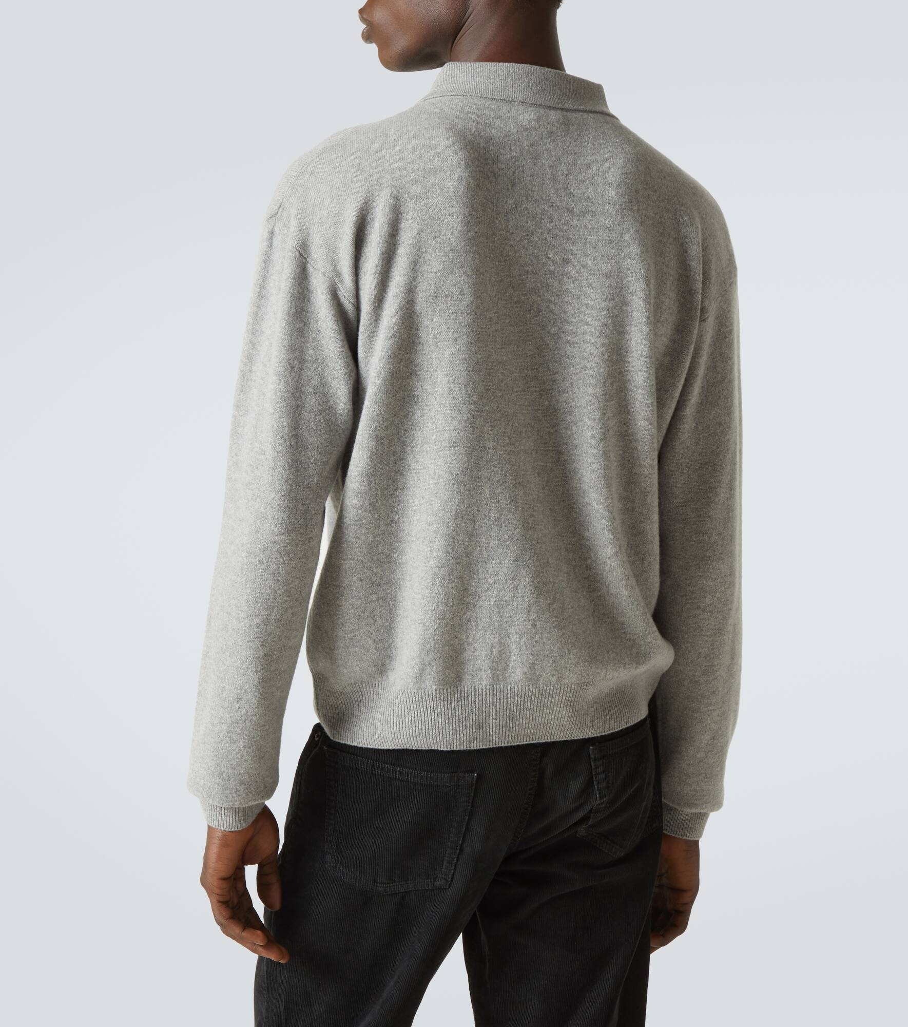 Wool polo sweater - 4