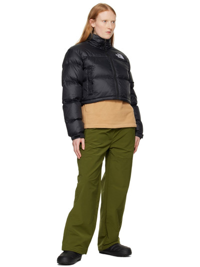 The North Face Black Nuptse Short Down Jacket outlook